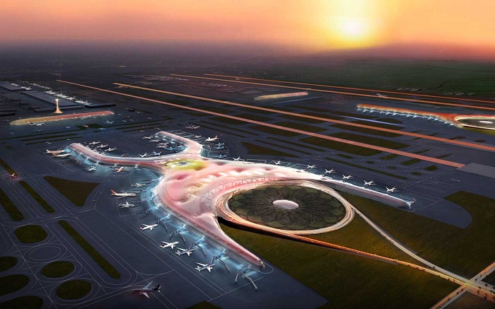 В Мексике строят новый аэропорт.
