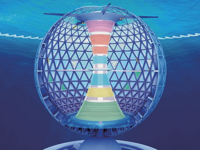 Ocean Spiral от корпорации Shimizu – первый в истории подводный город