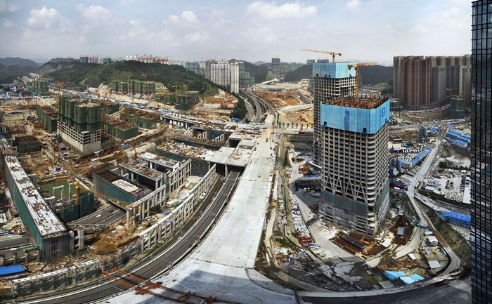 Масштабное строительство в Китае