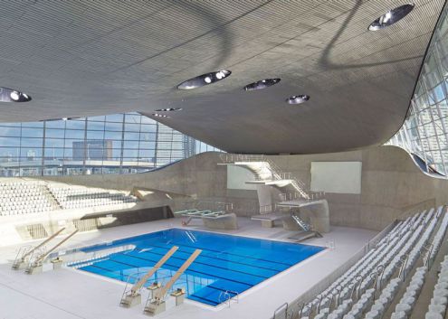 Olympic aquatics centre,  Zaha Hadid