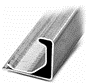 Шинорейка, фланцевый профиль 30 мм