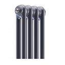 Стальной трубчатый радиатор отопления RIFAR TUBOG, нижнее центральное подключение без термостатического клапана, (цвет антрацит), 10 секций, модель 2