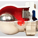 Осушитель жидкости SA-51 Air Trap - Gear (удаление жидкости из воздушных контуров) / резьба / 1"