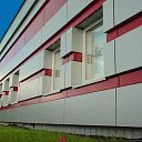 Облицовка фасадов зданий композитными панелями АЛЮКОБОНД