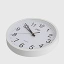 Часы настенные Deli 9005, 30 см, круглые, белые