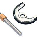Крепление для монтажа смесителя CASELA CLH101 (1 шпилька металлическая)