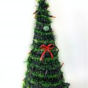 Новогодняя елка с гирляндами и со звездочкой a016 SHK Gift