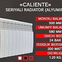 Алюминиевый радиатор AKFA "Caliente" 50 см