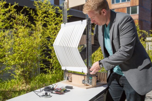 NBBJ представляет прототип &laquo;умной&raquo; автоматизированной системы солнцезащитных экранов