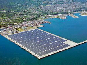 Япония строит крупнейшую в мире солнечную электростанцию на воде