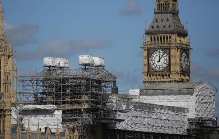 Ремонт Вестминстерского дворца обойдется намного дороже объявленного бюджета фото:independent.co.uk