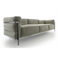 На фото: модель LC3 sofa от фабрики Cassina, дизайн Corbusier Le, Pierre Jeanneret, Perriand Charlotte.