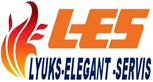 Логотип LYUKS-ELEGANT-SERVICE