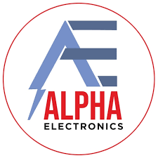 Логотип Alfa electronics