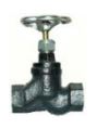 Вентиль (клапан) запорный муфтовый чугунный