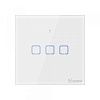 WiFi выключатель Sonoff Touch T0 (EU, 3 Gang, White)