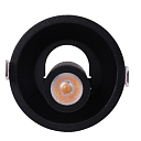 Светильник LED Downlight, регулируемый (Gimbal), 7W, 4000K, черный (TEKLED), артикул 143-03494