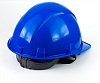 Защитная каска, синяя