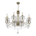 Люстра 8303 8xE14 ANTIQUE BRASS (TEKAVIZE) 159-17712