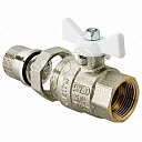 Шаровой кран со сгоном бабочка 1/2 KONSAN