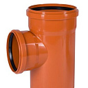 Тройник ПВХ для наружной канализации 87° Ду 200х160 OSTENDORF