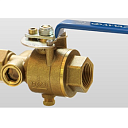 Контрольно-спускной клапан Ayvaz / K: 4,2 / 1/2 дюйма с резьбой / 1"