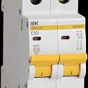 KARAT Автоматический выключатель ВА47-29 2P C 50А 4,5кА IEK