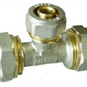 Тройник на металлопластиковую трубу