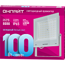 Прожектор 100 Вт 230В 6500К (Белый) ОНЛАЙТ