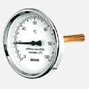 SITEM Термометр горизонтальный D40 mm, 0-120С, 50 mm