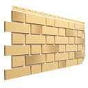 Фасадная панель Флемиш, желтый жженый