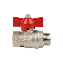 Кран стальной шаровой ''БАБОЧКА'' 3/4 HP/BP
