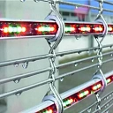 Трубчатый бескаркасный медиафасад