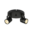 Светильник потолочный SD21441/2, 50W, GU10x2, черный, артикул 172-03074