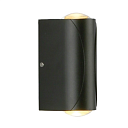 Светодиодный уличный настенный светильник PL-543-S 2x1W SAND BLACK 3000K IP54 183-03324