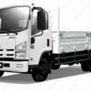 Грузовой автомобиль бортовой кузов ISUZU NPR 82 L