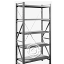 Стеллаж MS U 2500х1500х600 (5 полок, нагрузка на полку 150 кг)