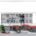 EST 1/2 Переключатели с ручным управлением контакторные схемы в контуре трёхфазного тока