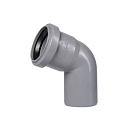 Отвод ПП для внутренней канализации 67° Ду 50 OSTENDORF