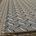 Листы с чечевичным рифлением 4х1500х6000мм