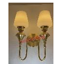 Бра Bronze Wall Light 6331-2 White Glass 2xE27 TEKLED 151-20114