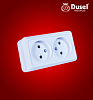 Розетка Dusel 2 DU-17