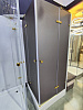 Кабина душевая MYGUESS Gold matt (CH 7242) 90/90 H200