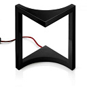 Настольная лампа черного цвета артикул 10-2782-05-05 LED с4