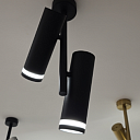 Светильник LED Spotlight 2-Way H1133B, GU10x2, черный (TEKLED), артикул 172-03242