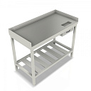 Стол 1000х800х850 из нержавейки для разделки мяса