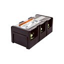 Блок зажимов (клеммник) TC-604 NURA 60А на 4 пары