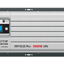 Инвертор напряжения синусоидальный, универсальное зарядное устройство ELT серии  IMPULSE-Pro - 5000W 24V