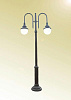 2-рожковый торшер в сборе с литиевыми элементами