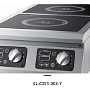 Индукционная плита настольная 2х горизонтальный SL-C351-KPP2